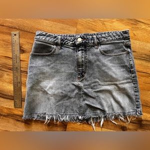Jcrew jean skirt size 6